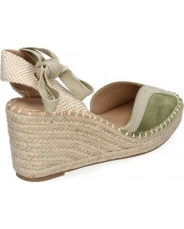 KEILABSATZ-ESPADRILLES SPORT3PUNTO0 CF-5183 MIT SCHLEIFE VARIOS COLORES