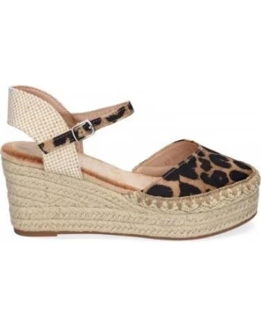 SPORT3PUNTO0 KEILSANDALEN MIT LEOPARDENMUSTER VARIOS COLORES