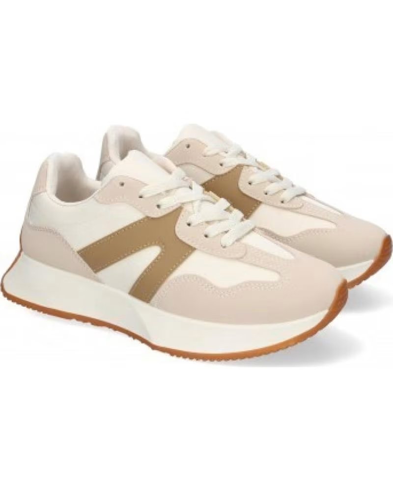 SPORT3PUNTO0 8917 FREIZEITSCHUHE DAMEN BEIGE VARIOS COLORES