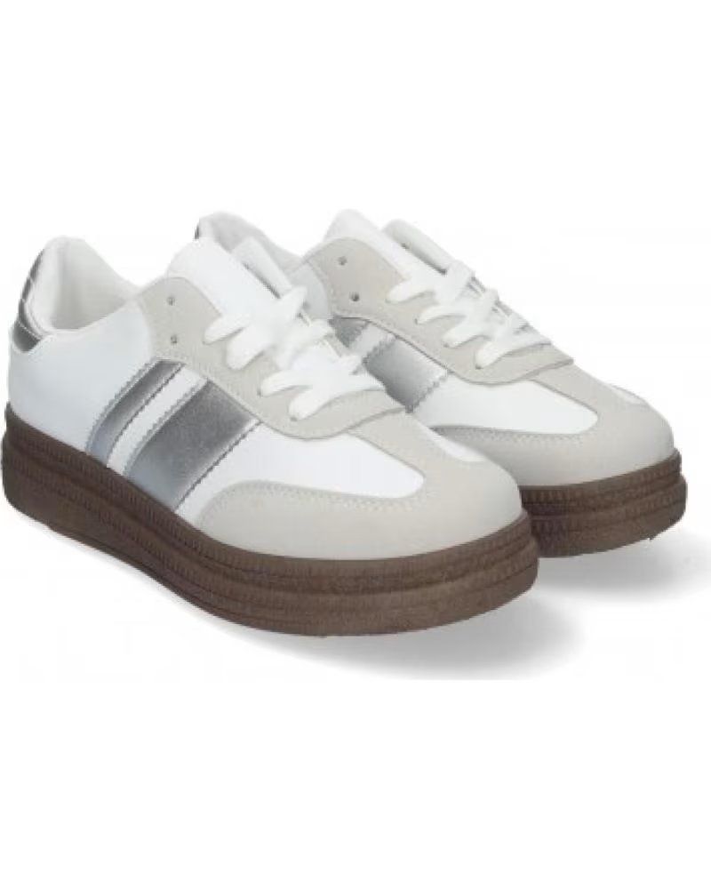 BASKETS CASUAL SPORT3PUNTO0 T002 AVEC DÉTAILS ARGENTÉS VARIOS COLORES