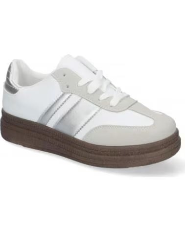 BASKETS CASUAL SPORT3PUNTO0 T002 AVEC DÉTAILS ARGENTÉS VARIOS COLORES