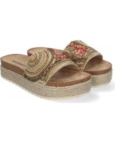 SPORT3PUNTO0 AY-3072 SANDÁLIA PLATAFORMA FEMININA COM ORNAMENTO VARIOS COLORES