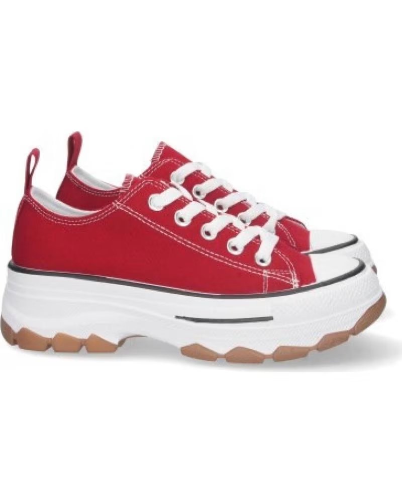 BASKETS CASUAL SPORT3PUNTO0 EV-99 FEMME ROUGE VARIOS COLORES