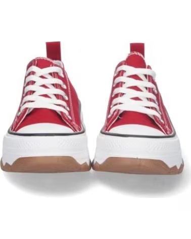 BASKETS CASUAL SPORT3PUNTO0 EV-99 FEMME ROUGE VARIOS COLORES