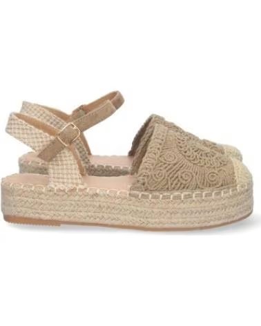 ESPADRILLA PIATTA SPORT3PUNTO0 TF3307 KAKI CON CINTURINO ALLA CAVIGLIA VARIOS COLORES