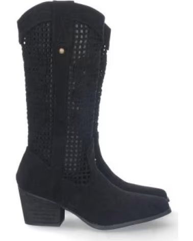 BOTAS DE MUJER SPORT3PUNTO0 YZ22-145 CON DISEÑO CALADO VARIOS COLORES