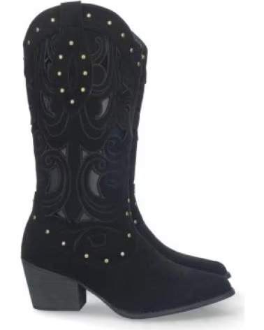 BOTA COWBOY CON TACHUELAS SPORT3PUNTO0 YZ22-05 NEGRO VARIOS COLORES