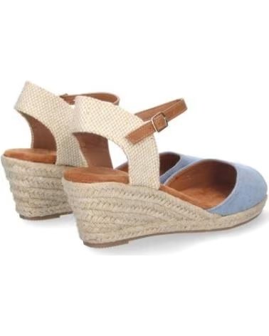 KEILABSATZ-ESPADRILLES SPORT3PUNTO0 YJ633 MIT RIEMEN VARIOS COLORES