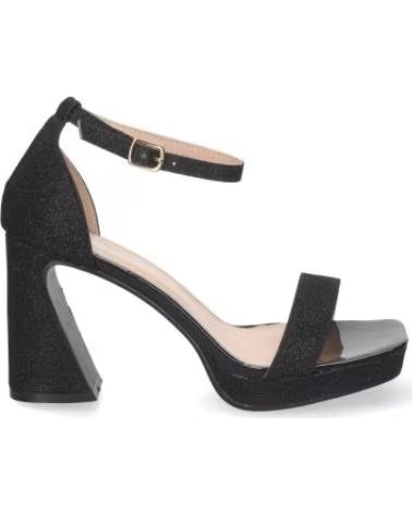 PLATEAU-SANDALEN SPORT3PUNTO0 WXL601 SCHWARZ VARIOS COLORES