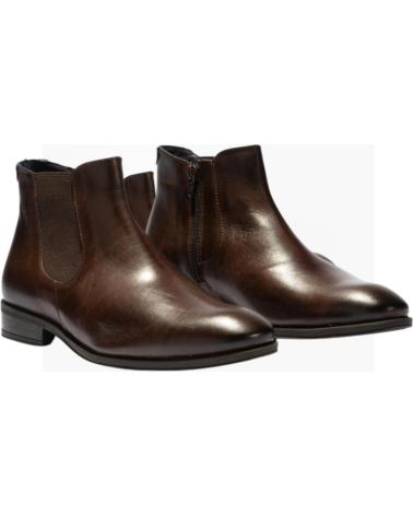Stivaletti per Uomo PITILLOS CHELSEY ELASTICOS Y CREMALLERA MARRóN