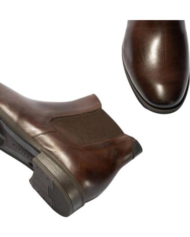Stivaletti per Uomo PITILLOS CHELSEY ELASTICOS Y CREMALLERA MARRóN