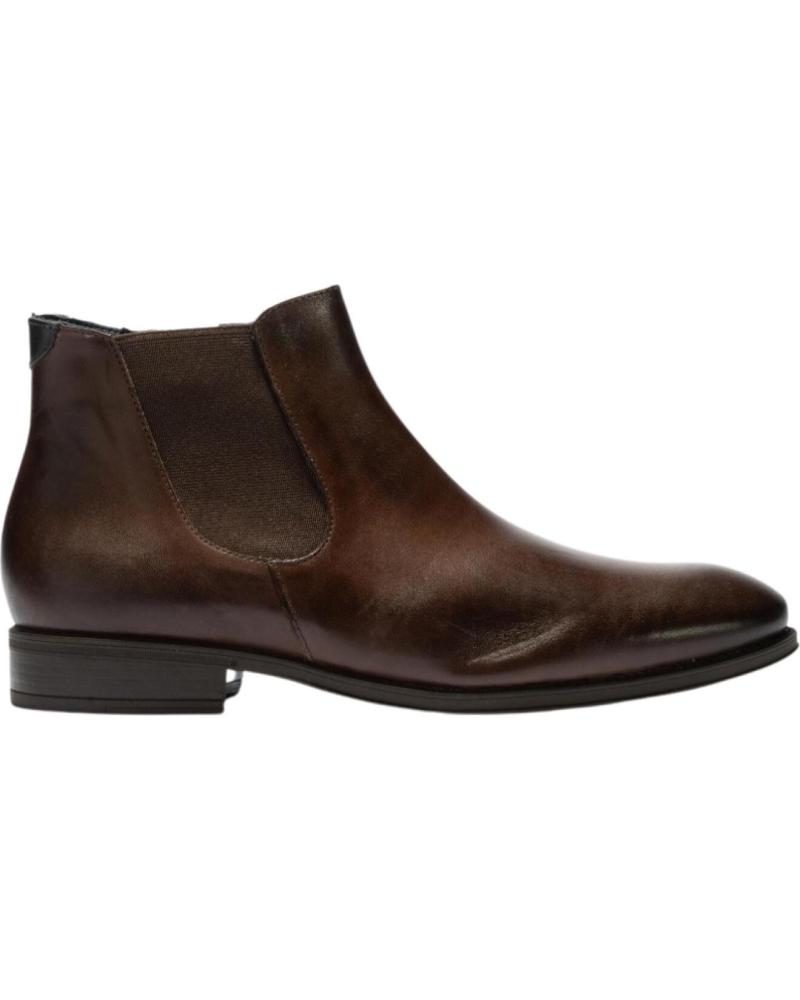 Stivaletti per Uomo PITILLOS CHELSEY ELASTICOS Y CREMALLERA MARRóN