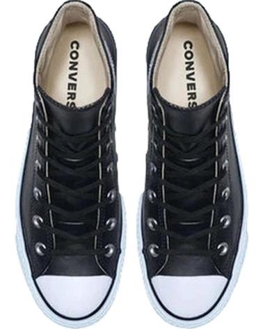 CONVERSE BOTA PARA MUJER CON PLATAFORMA CTAS LIFT CLEAN HI NEGRO