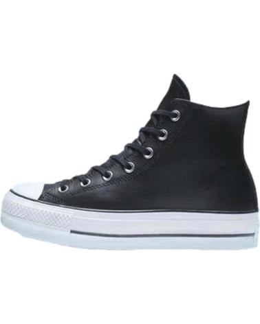 CONVERSE BOTA PARA MUJER CON PLATAFORMA CTAS LIFT CLEAN HI NEGRO