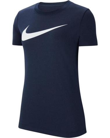 CAMISETA NIKE DRI-FIT PARK20 SS MUJER AZUL MARINO AZUL