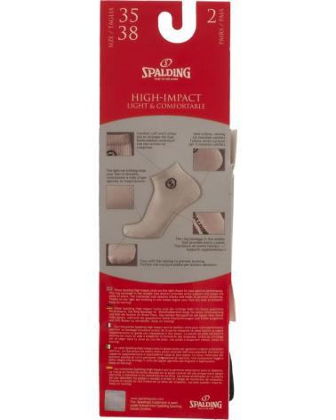 CALCETINES SPALDING HIGHT-IMPACT C34021 NG NEGROS NEGRO