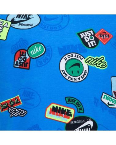 CONJUNTO DEPORTIVO INFANTIL NIKE 86L693 ESTAMPADO AZUL AZUL