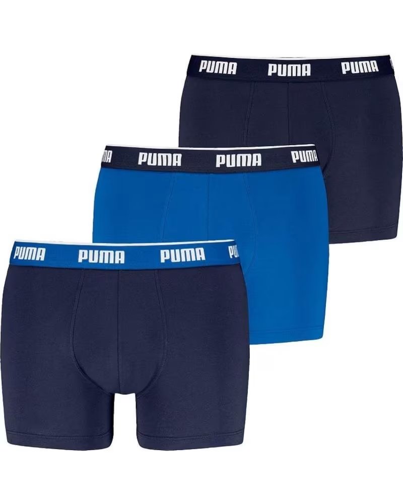 PUMA BOXER MENS BOXER 3 P 701234187 004 AZUL