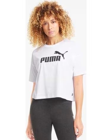 PUMA Camiseta De Manga Corta 113-684972 en blanco para unisex 02