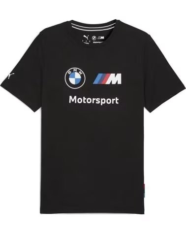 MAGLIETTA PUMA BMW MMS ESS LOGO 632358 01 NEGRO
