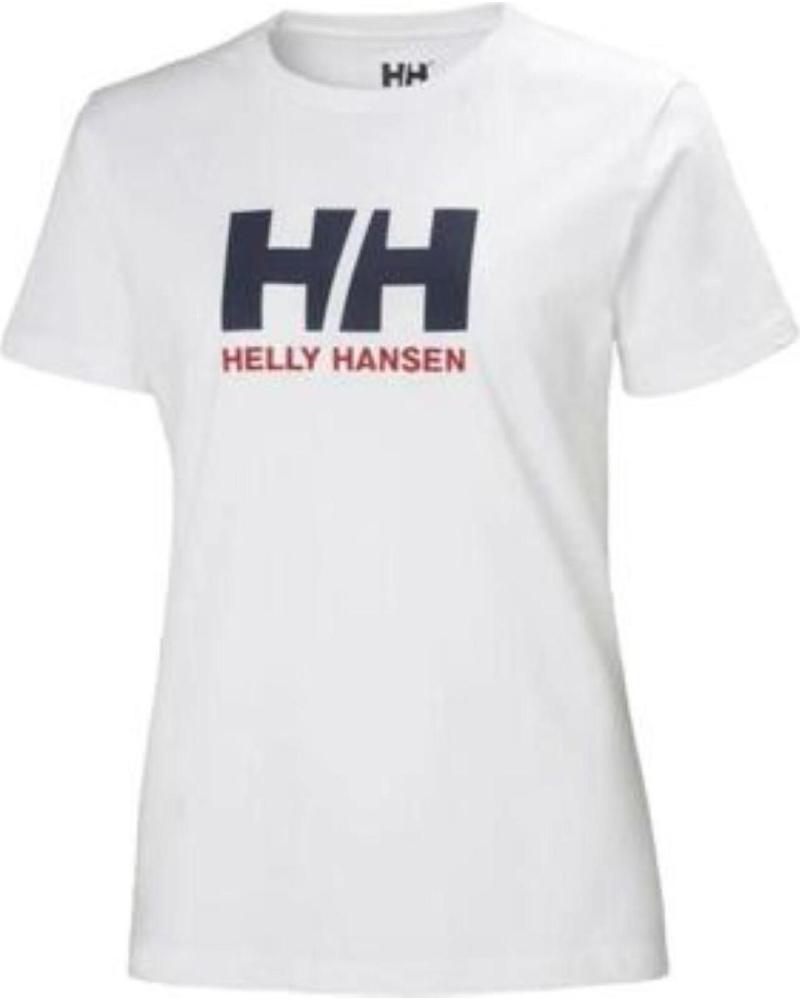 HELLY HANSEN CAMISETA JR HH LOGO T SHIRT 41709 001 BLANCO