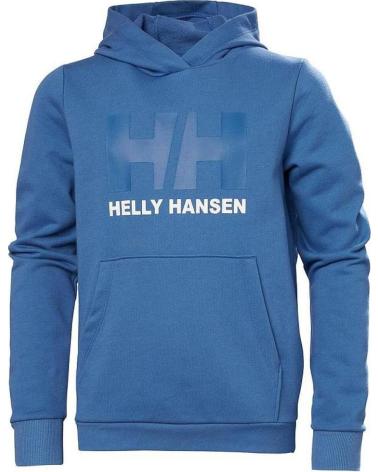 HELLY HANSEN SUDADERA JR HH LOGO HOODIE 2 0 41677 636 AZUL