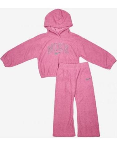 CONJUNTO NIKE SWOOSH SPIRIT TEDDY PARA BEBÉ ROSA