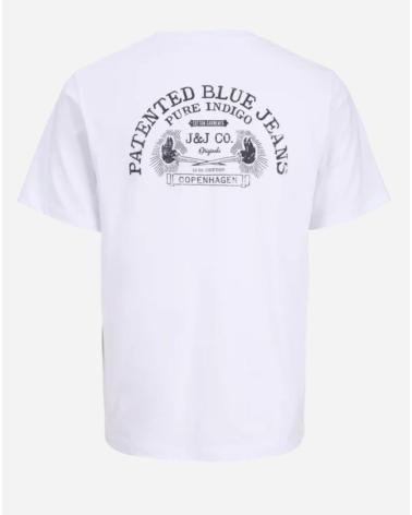 JACK AND JONES CAMISETA JACK JONES JORRETRO TEE SS CREW NECK SMU 12288009 B BLANCO