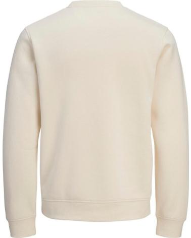 JACK AND JONES SUDADERA JACK JONES JORINWOOD SWEAT CREW NECK FST 12286583 B BEIGE