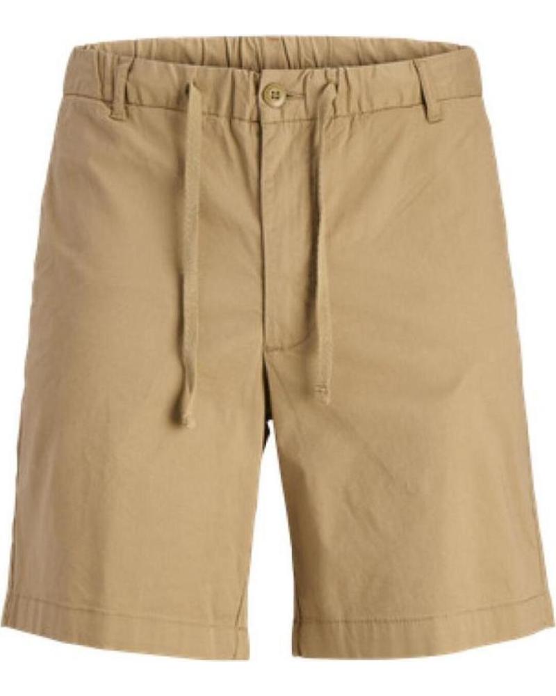 PANTALÓN CORTO JOGGER HYBRID JACK & JONES MARRÓN MARRóN