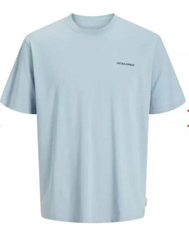 JACK AND JONES CAMISETA JACK JONES JCOPACER BACK PRINT TEE 12273297 AZ AZUL