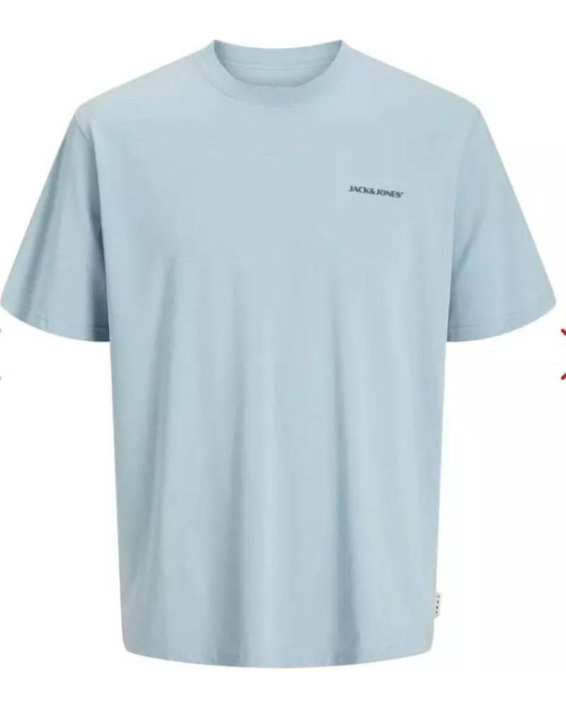 JACK AND JONES CAMISETA JACK JONES JCOPACER BACK PRINT TEE 12273297 AZ AZUL