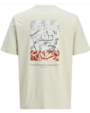 JACK AND JONES CAMISETA JACK JONES JORSPLIT BACK TEE 12272996  VERDE