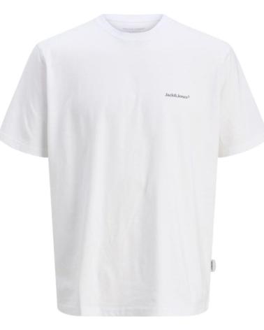 JACK AND JONES CAMISETA JACK JONES JORSPLIT BACK TEE 12272996  BLANCO