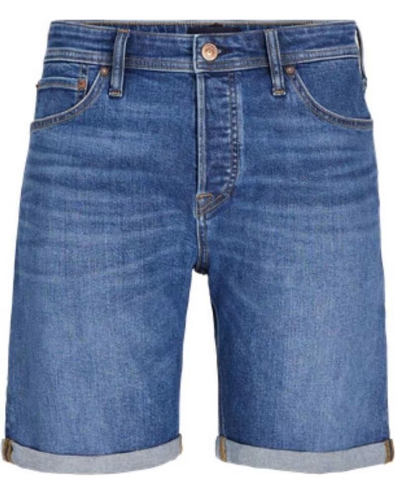 JACK AND JONES PANTALON CORTO JACKJONES 12269612- EN PARA HOMBRE AZUL