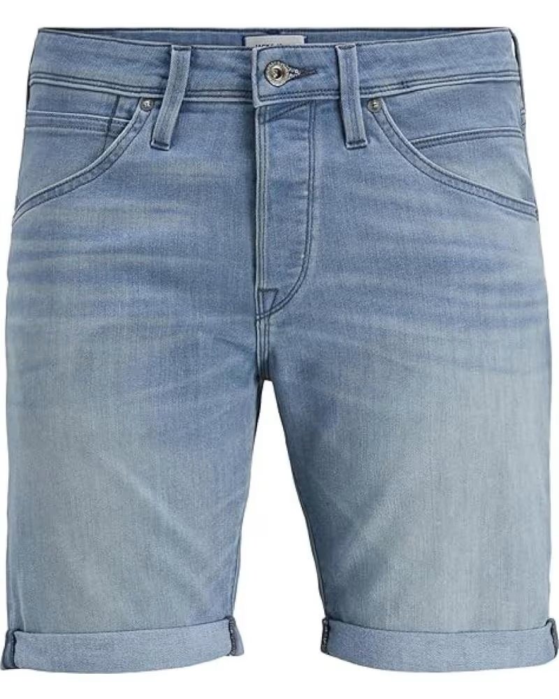 JACK AND JONES PANTALON CORTO JACKJONES 12269608 EN AZUL PARA HOMBRE BLUE DENIM