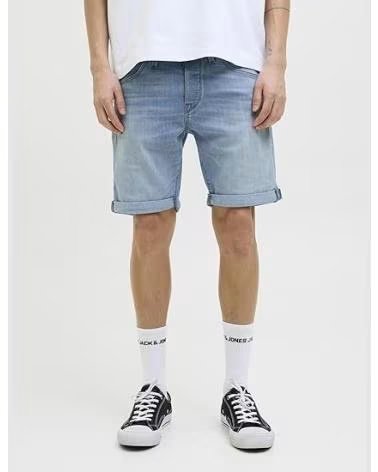JACK AND JONES PANTALON CORTO JACKJONES 12269608 EN AZUL PARA HOMBRE BLUE DENIM
