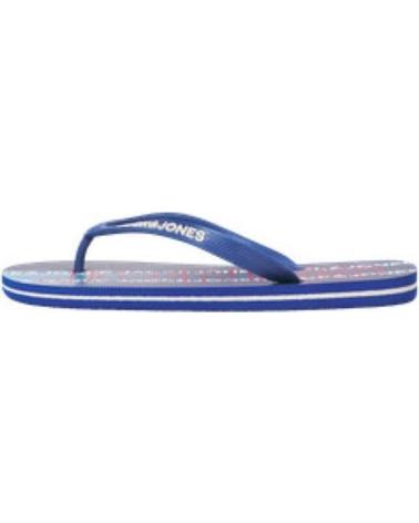 JACK AND JONES JFW LOGO 2.0 FLIP FLOP AZUL CHANCLAS AZUL