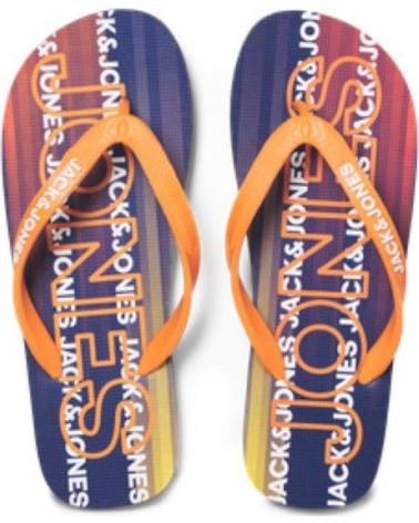 CHANCLA JACK & JONES JFWLOGO 2.0 FLIP FLOP 122512259 NIÑA NARANJA