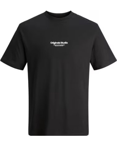 JACK AND JONES CAMISETA DE MANGA CORTA JACKJONES 12240121 EN NEGRO PARA HOMBRE BLACK