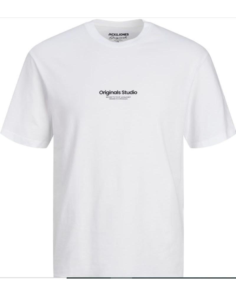 JACK AND JONES CAMISETA JACK JONES JORVESTERBRO TEE SS 12240121 BLAN BLANCO