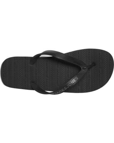 CHANCLAS JACK & JONES JFWBASIC FLIP FLOP 12230631 NEGRO NEGRO