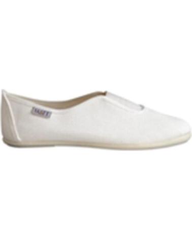 COAS ZAPATILLAS PIQUE LISO 100 BLANCO