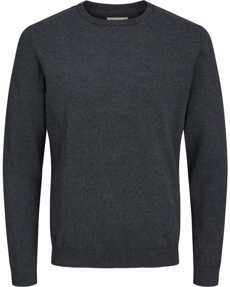 JERSEY DE PUNTO JACK & JONES 12137190 PARA HOMBRE GRIS