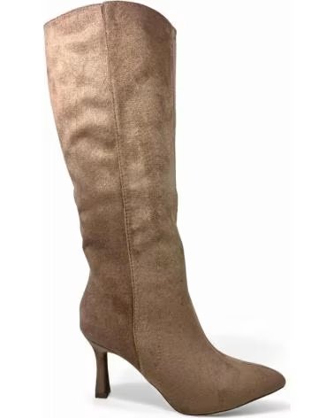 BOTAS DE SALTO TIMBOS FEMININAS 132322 CÁQUI MARRóN