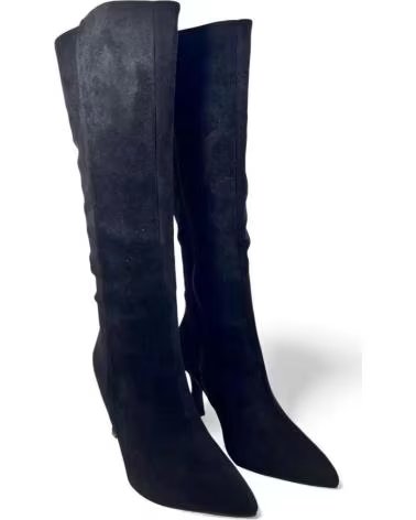 BOTAS DE TACÓN TIMBOS MUJER 132321 NEGRO NEGRO