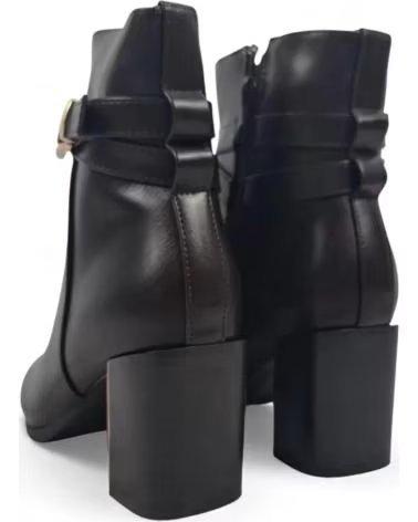 BOTINHA DE SALTO TIMBOS FEMININA 132318 PRETO NEGRO