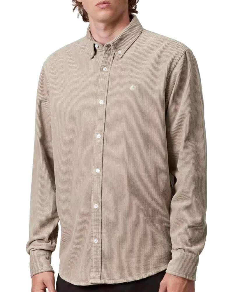 CARHARTT WIP Camisa I029958-Wall en beige para hombre BEIGE