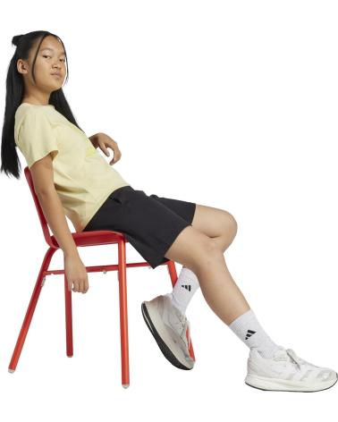 ADIDAS PANTALÓN CORTO ESSENTIALS PARA ADOLESCENTE UNISEX - NEGRO (JE1391) NEGRO