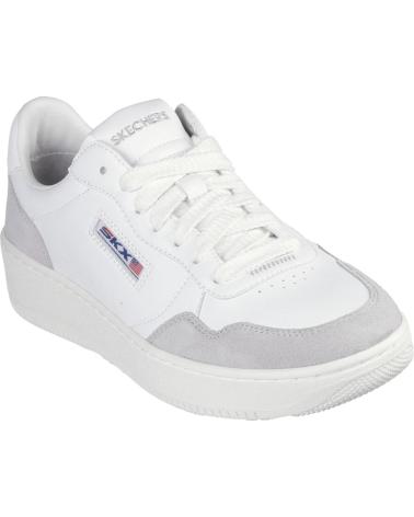 ZAPATILLAS SKECHERS SPORT COURT 2.0 ON THE BLOCK MUJER BLANCO